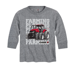 Case IH Magnum Farming Plowing Planting - Youth Long Sleeve