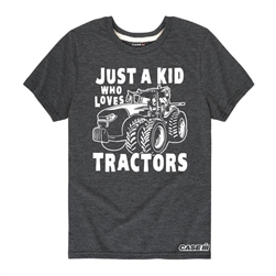 Just A Kid Who Loves Tractors Toddler T-Shirt