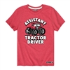 'Assistant Tractor Driver' Case IH Kid's Short Sleeve T-shirt