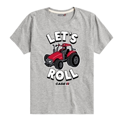 'Let's Roll' Case IH Kid's Short Sleeve Tee