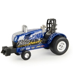 1:64 New Holland Pulling Tractor - Blue Power