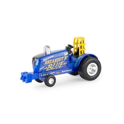 1:64 New Holland "Breakout N' Blue" Puller Tractor
