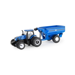 1:64 New Holland T8.385 Tractor with Grain Cart