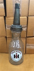 Oil Bottle With Spout And Tip, Farmall, circle Decal