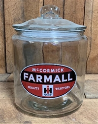 Farmall Counter Top Jar
