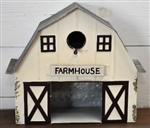 Farmhouse Barn Birdhouse