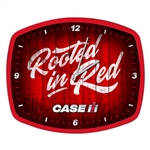 Rooted In Red Case IH Clock