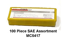 100-Piece SAE Grease Fitting Assortment