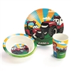 Casey and Friends 3-Piece Dish Set