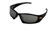 New Holland Smoke Lens, Vented Black Frame Sunglasses