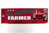 All American Farmer Bumper Sticker
