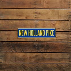 New Holland Pike Street Sign