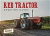 Red Tractor Greeting Cards