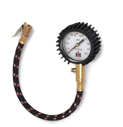 Dial Tire Gauge with 14 Inch Hose 0-100 psi