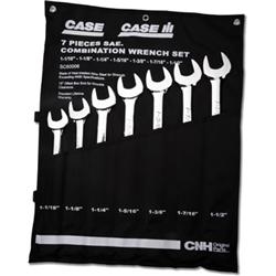 Case IH 7 Pc. Large Combination Wrenches - SAE