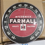 Farmall Round Dome Thermometer