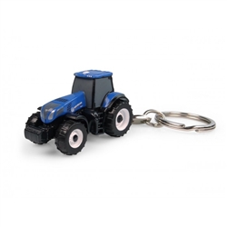 New Holland T8.350 Tractor Metal Keychain