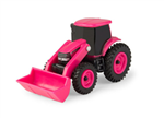 1:64 CASE IH PINK TRACTOR WITH LOADER