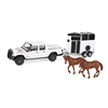 1:32 Jeep Gladiator Rubicon with Horse Trailer