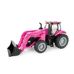 1:16 Case IH Magnum Pink Tractor with Loader
