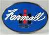 Farmall/IH Logo Blue Enamel Buckle