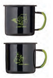 Can Am Tin Coffee Cups